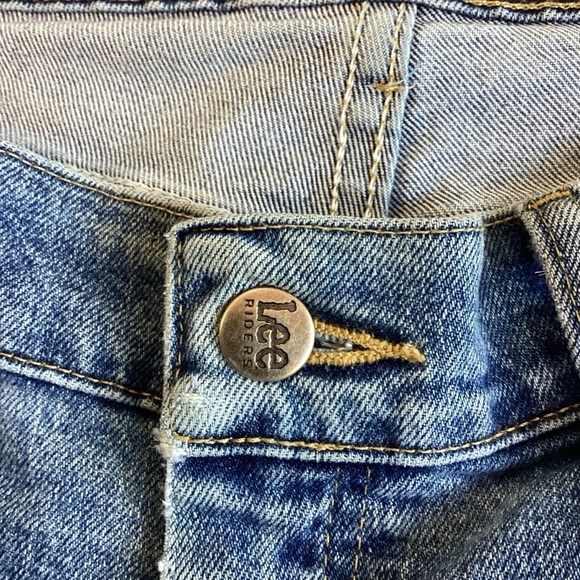 Lee Riders Men’s Regular Fit Jeans Y2K Distressed Fading Size 36x32 Thrashed - Picture 8 of 15